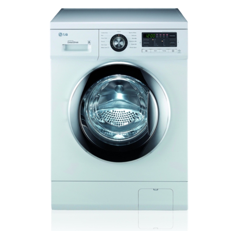 LGELECTRONICS Lavatrice slim LG F1096NDA 6 KG 1000 giri con display classe A+++